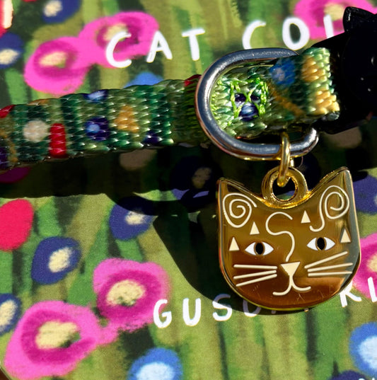 Guscat Klimt Artist Cat Collar