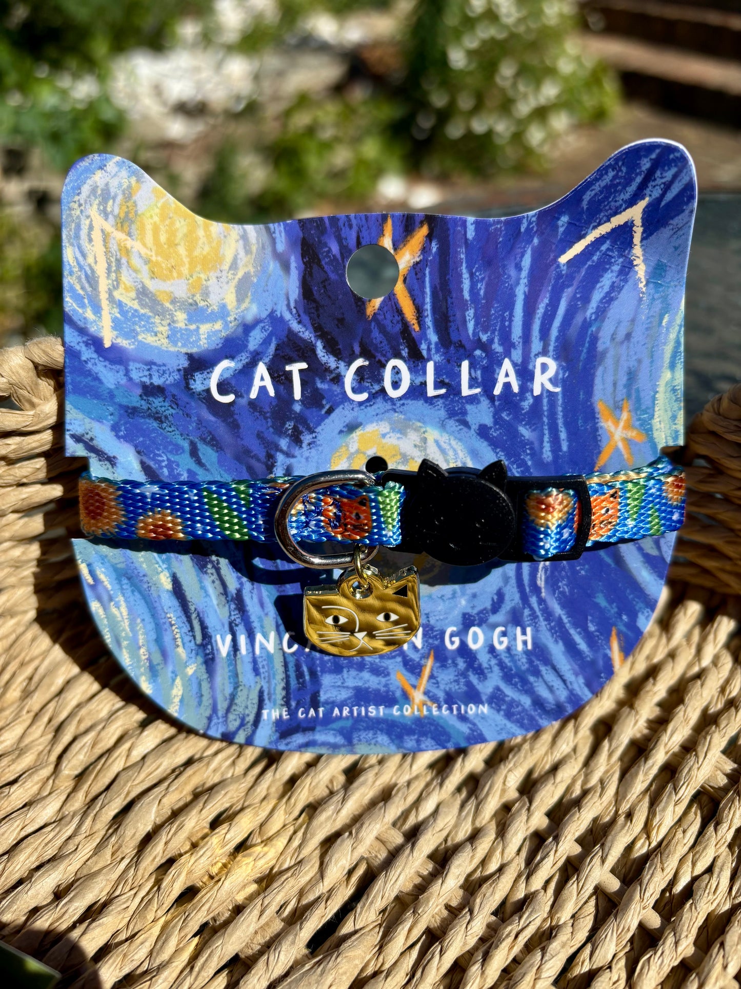 Vincat Van Gogh Artist Cat Collar