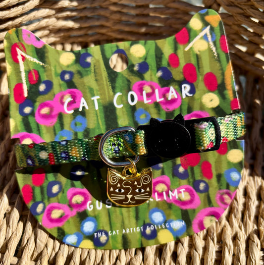 Guscat Klimt Artist Cat Collar
