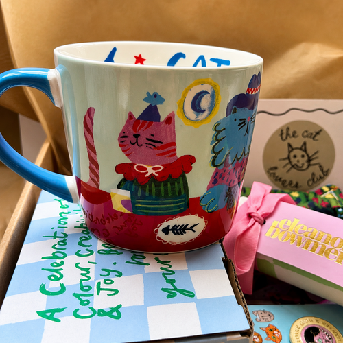 the cosy cat lover box (for humans)
