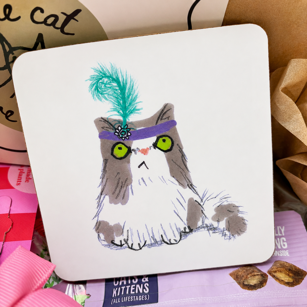 the cosy cat lover box (for humans)
