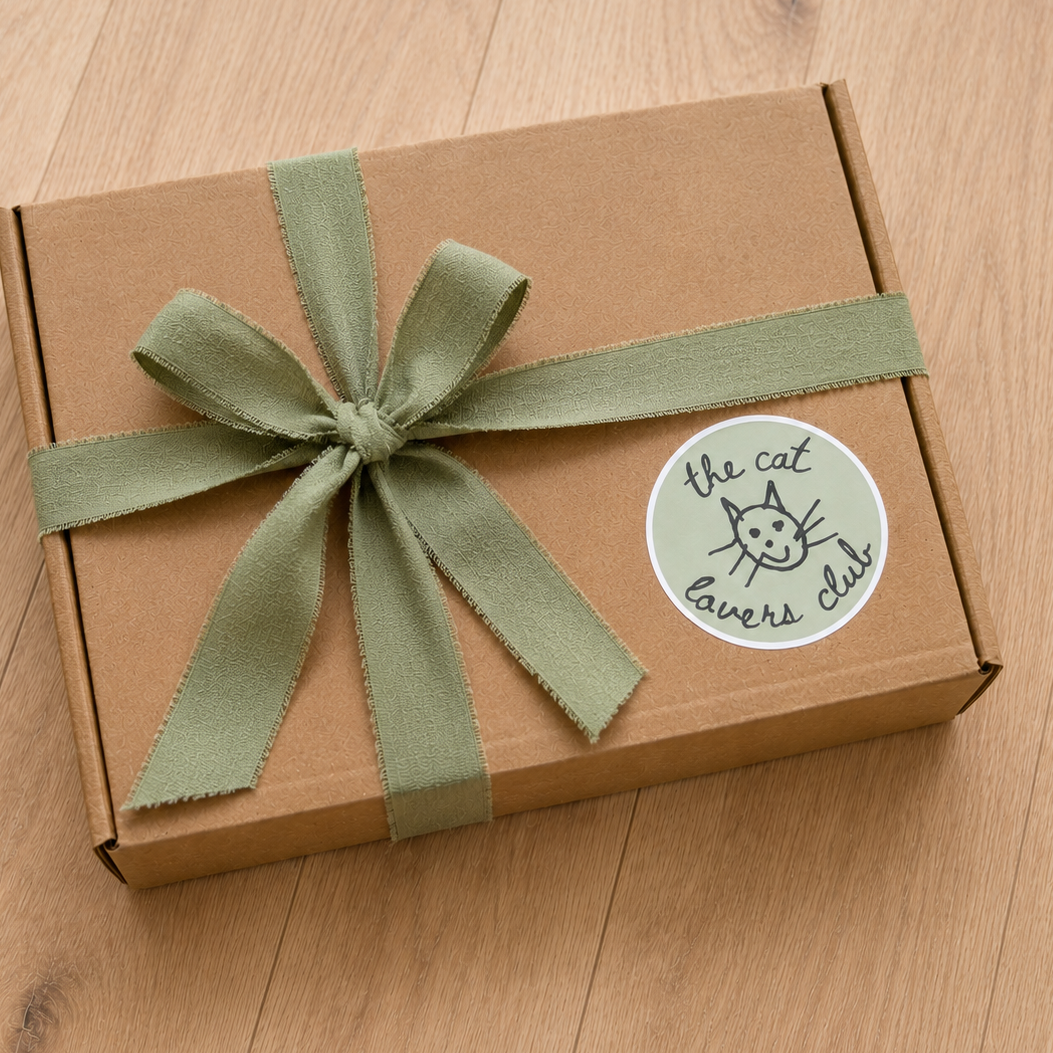 the cosy cat lover box (for humans)